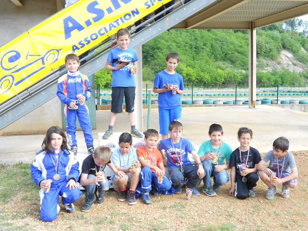 podium minikart-chpt du sud - als - 11-05-2014
