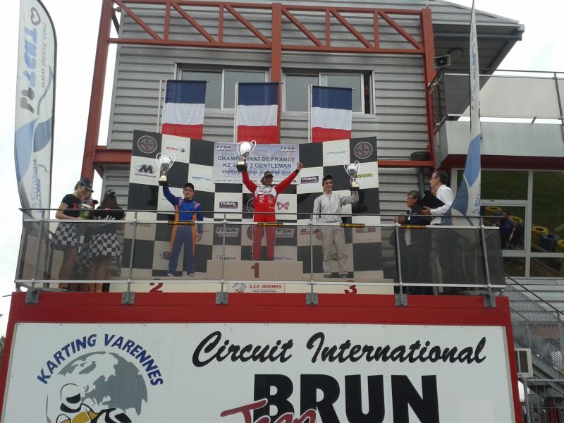 kz2 podium chpt de france