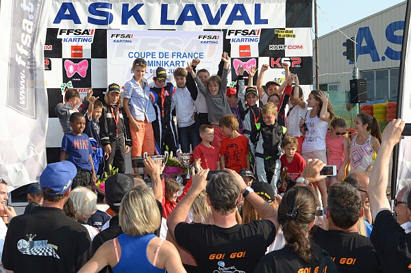 podium minikart 2013