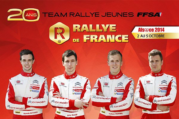 le team rallye jeunes ffsa au rallye de france-alsace