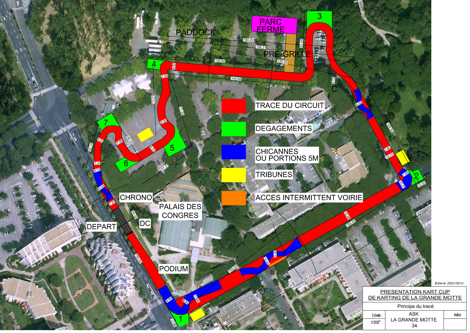 tracé du circuit 2010